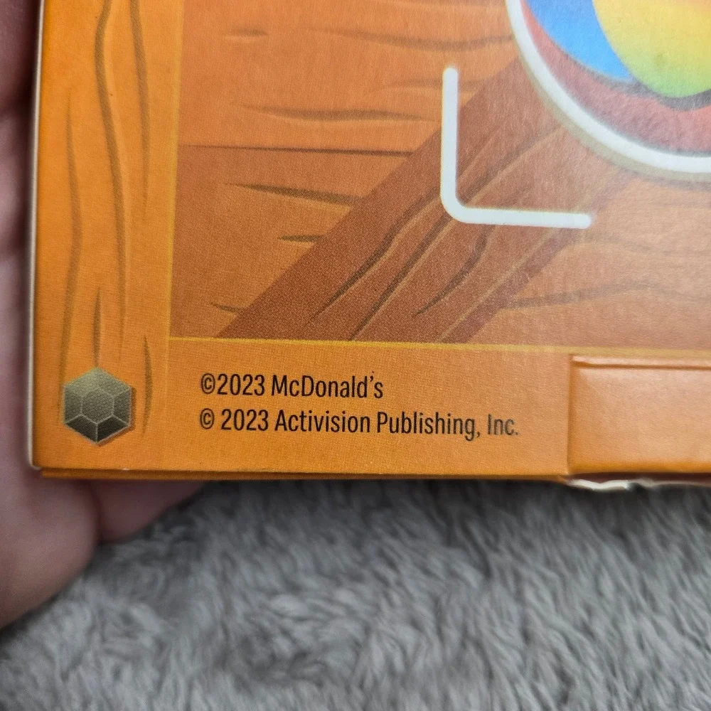 2023 McDonalds Crash Team Rumble Stack-n-Crash Challenge Game Spyro Activision